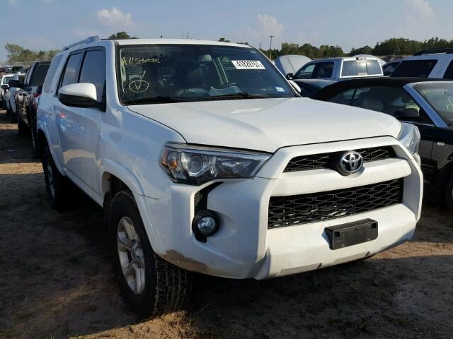 JTEZU5JR0E5071226 - 2014 TOYOTA 4RUNNER WHITE photo 1