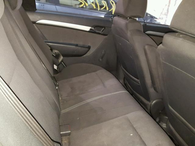 KL1TD5DE6BB210542 - 2011 CHEVROLET AVEO LS SILVER photo 6