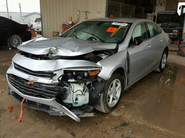 1G1ZB5ST8GF338462 - 2016 CHEVROLET MALIBU LS ვერცხლისფერი ფოტო 2
