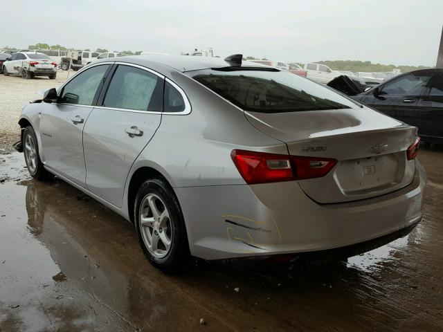 1G1ZB5ST8GF338462 - 2016 CHEVROLET MALIBU LS ვერცხლისფერი ფოტო 3