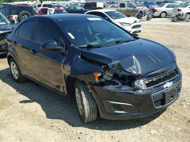 1G1JA5SHXD4255070 - 2013 CHEVROLET SONIC LS 黑色 照片 1