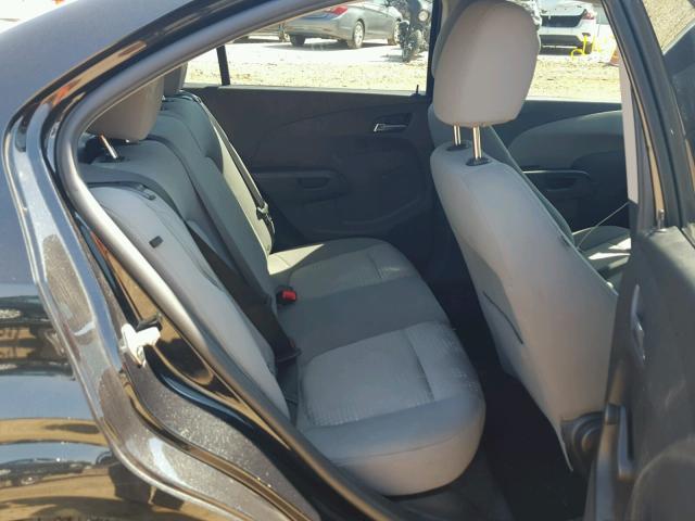 1G1JA5SHXD4255070 - 2013 CHEVROLET SONIC LS 黑色 照片 6