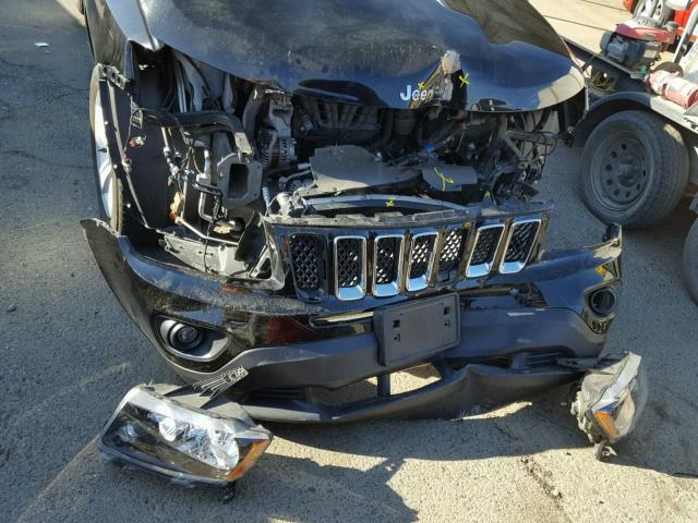 1C4NJCBA0GD666644 - 2016 JEEP COMPASS SP BLACK photo 9
