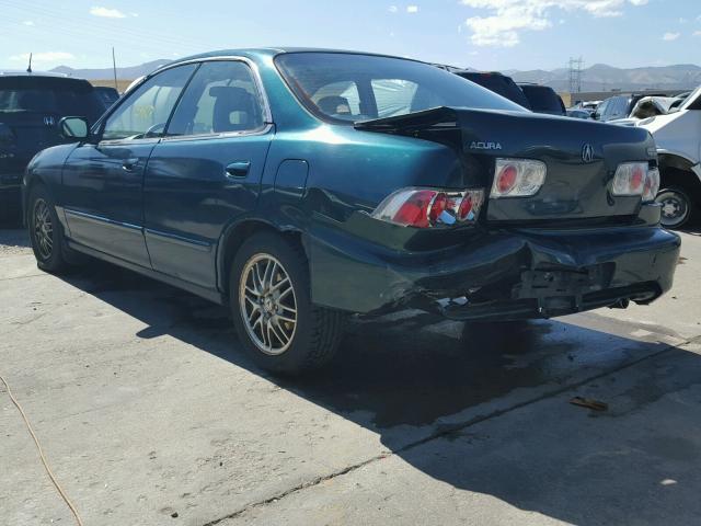 JH4DB7655XS002685 - 1999 ACURA INTEGRA LS GREEN photo 3