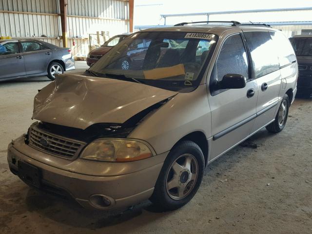 2FMZA51453BB91335 - 2003 FORD WINDSTAR L TAN photo 2