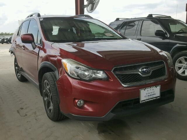 JF2GPAGC1E8227272 - 2014 SUBARU XV CROSSTR RED photo 1