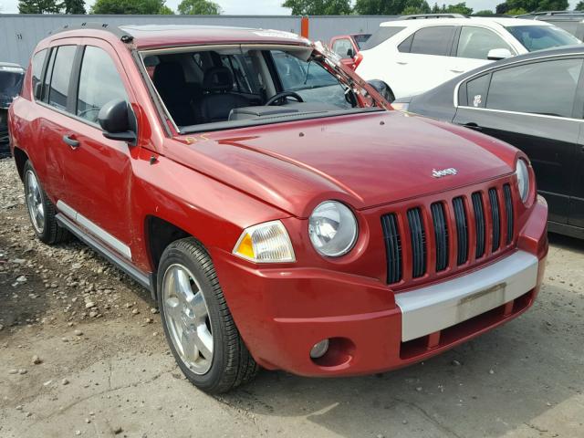 1J8FF57W68D543785 - 2008 JEEP COMPASS LI RED photo 1