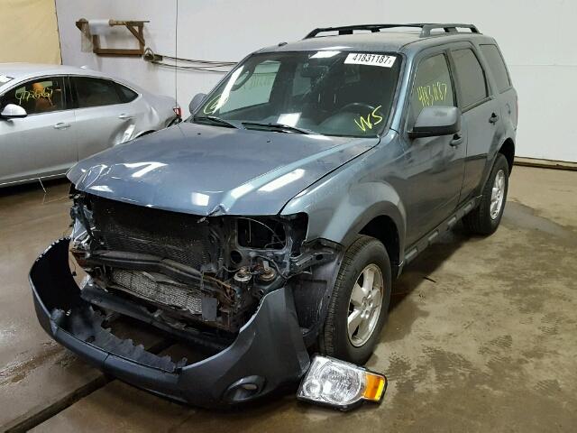 1FMCU0DG4CKA48436 - 2012 FORD ESCAPE XLT GRAY photo 2