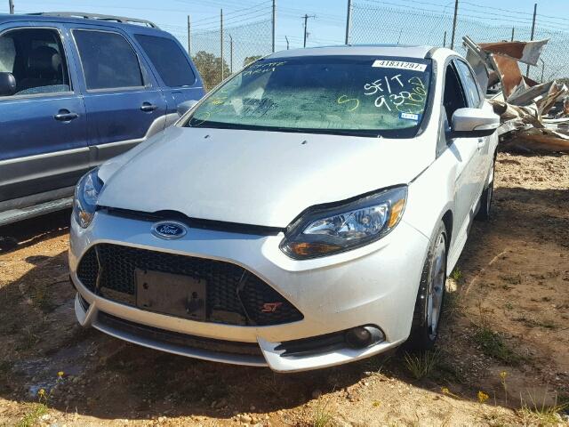 1FADP3L94DL169635 - 2013 FORD FOCUS SILVER photo 2