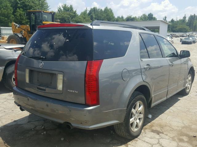 1GYEE637760155778 - 2006 CADILLAC SRX GRAY photo 4