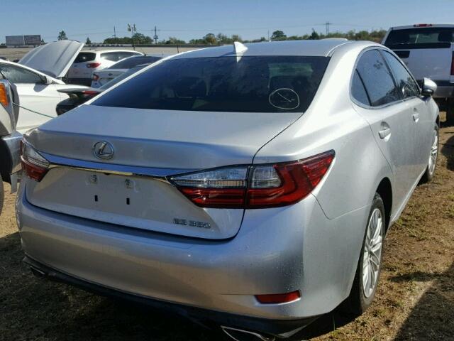 JTHBK1GG6G2219151 - 2016 LEXUS ES SILVER photo 4