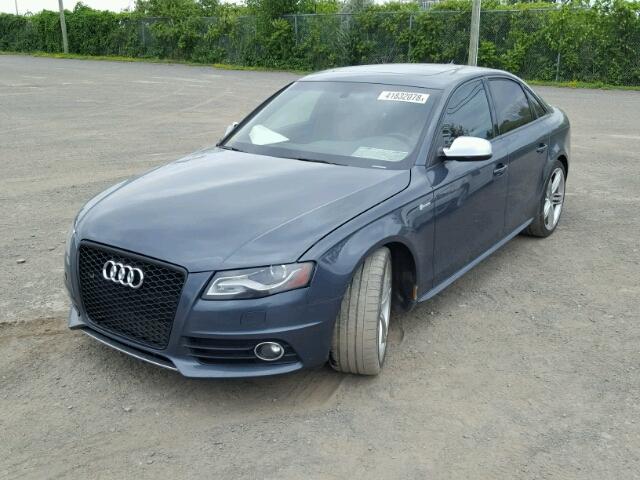 WAUHGCFL3BA006449 - 2011 AUDI S4 PREMIUM GRAY photo 2