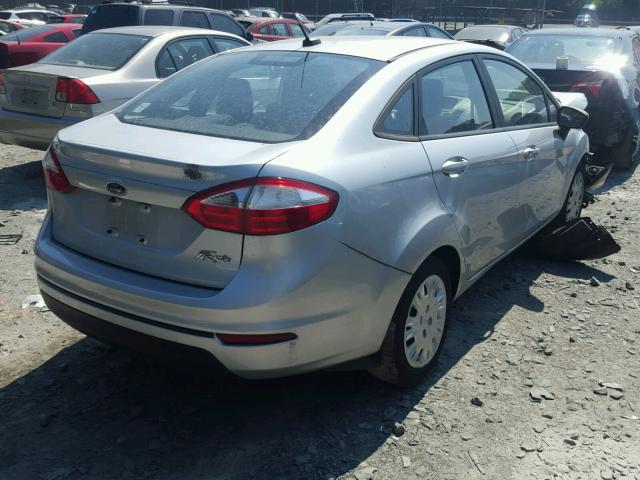 3FADP4AJ9EM147925 - 2014 FORD FIESTA S SILVER photo 4