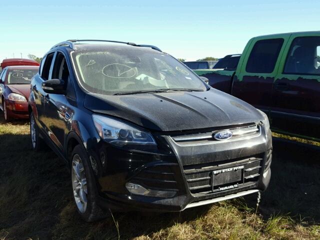 1FMCU0J94DUB20859 - 2013 FORD ESCAPE BLACK photo 1