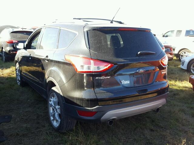 1FMCU0J94DUB20859 - 2013 FORD ESCAPE BLACK photo 3