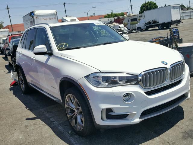 5UXKR2C50E0H34034 - 2014 BMW X5 SDRIVE3 WHITE photo 1