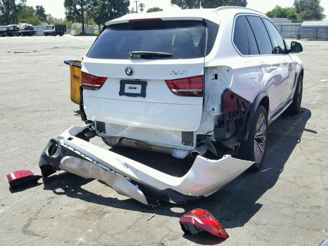 5UXKR2C50E0H34034 - 2014 BMW X5 SDRIVE3 WHITE photo 4