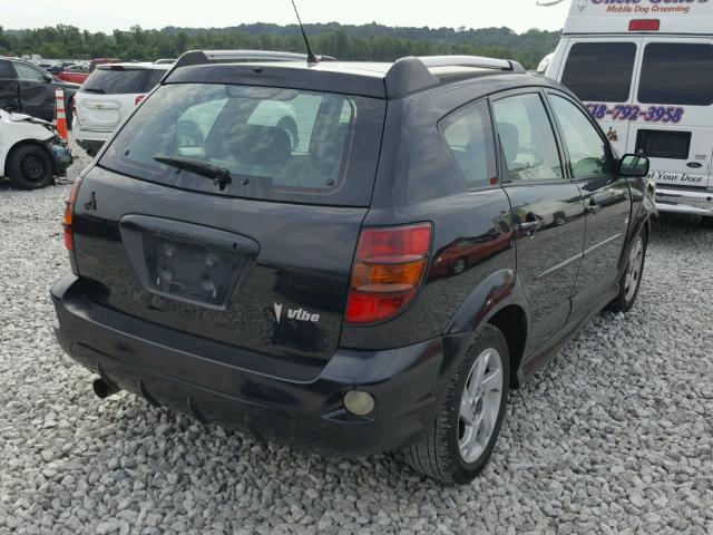 5Y2SL65857Z437872 - 2007 PONTIAC VIBE BLACK photo 4