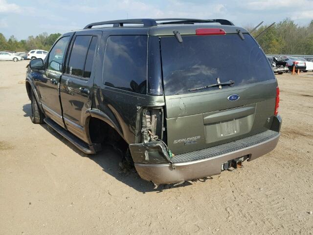 1FMDU74W74ZB14054 - 2004 FORD EXPLORER E GREEN photo 3