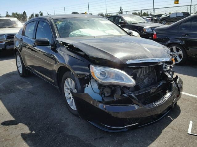 1C3CCBBB1DN763088 - 2013 CHRYSLER 200 TOURIN BLACK photo 1