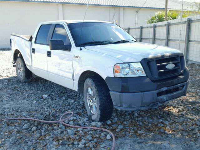 1FTRW14W28KB53926 - 2008 FORD F150 SUPER WHITE photo 1