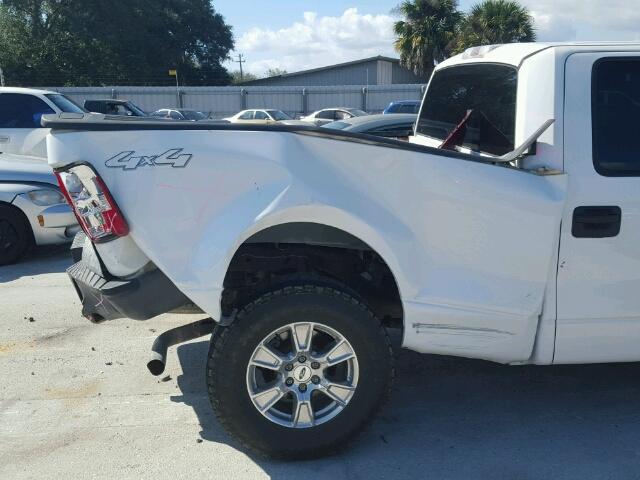 1FTRW14W28KB53926 - 2008 FORD F150 SUPER WHITE photo 9