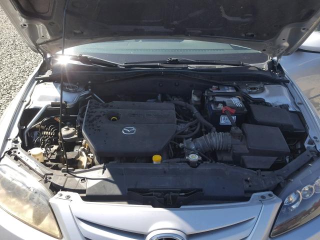 1YVHP80C685M44788 - 2008 MAZDA 6 I Srebrny zdjęcie 7