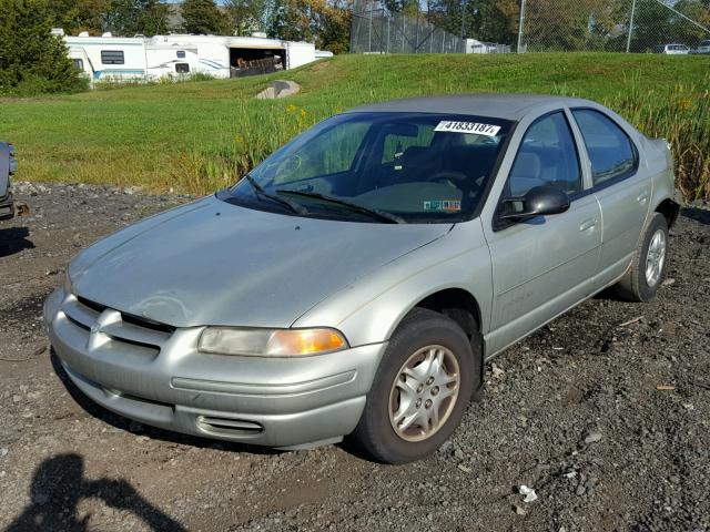 1B3EJ46X9YN162384 - 2000 DODGE STRATUS SE GRAY photo 2