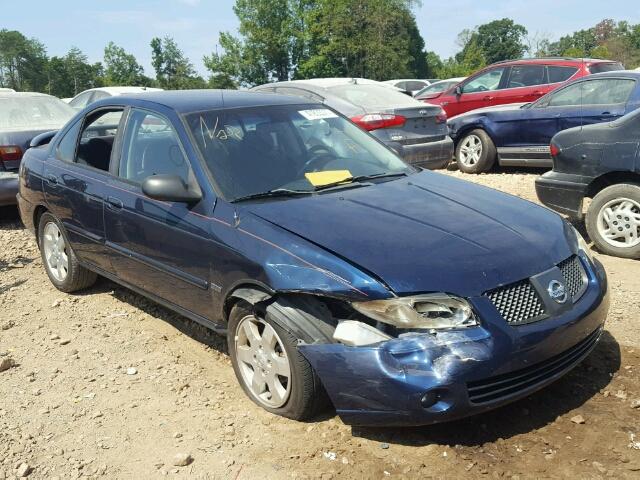 3N1CB51D45L520480 - 2005 NISSAN SENTRA 1.8 BLUE photo 1