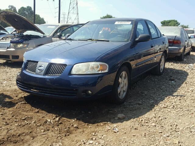 3N1CB51D45L520480 - 2005 NISSAN SENTRA 1.8 BLUE photo 2