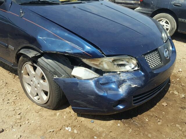 3N1CB51D45L520480 - 2005 NISSAN SENTRA 1.8 BLUE photo 9