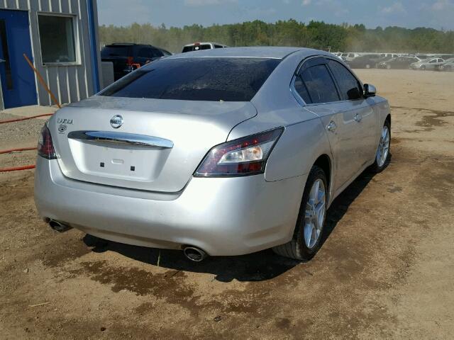 1N4AA5AP5CC840956 - 2012 NISSAN MAXIMA SILVER photo 4