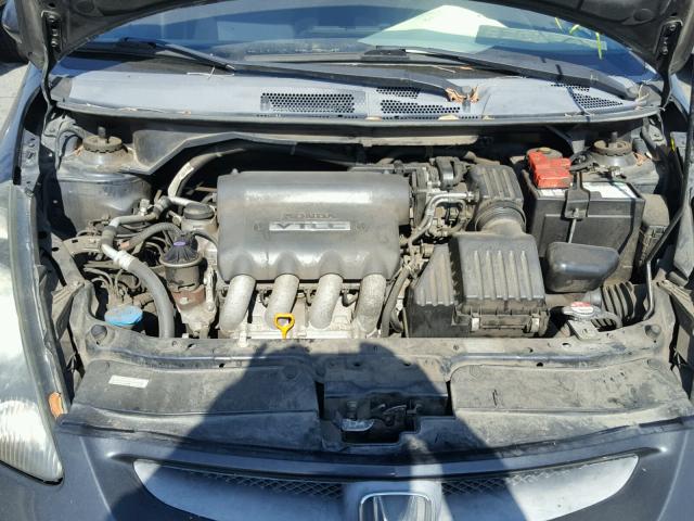 JHMGD38697S054634 - 2007 HONDA FIT S 黑色 照片 7