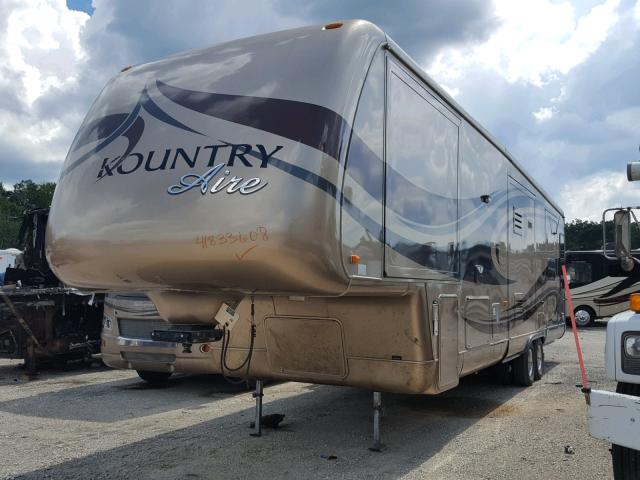 1NFRL372560200157 - 2006 CABIN TRAILER 5TH WHEEL GOLD photo 2