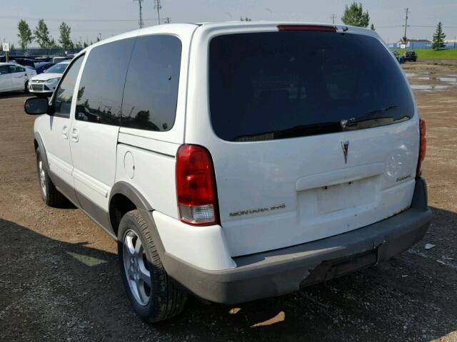 1GMDU03L86D215246 - 2006 PONTIAC MONTANA SV WHITE photo 3