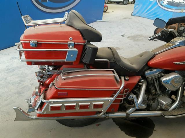 1HD1DJL10GY501161 - 1986 HARLEY-DAVIDSON FLHT CLASS RED photo 6