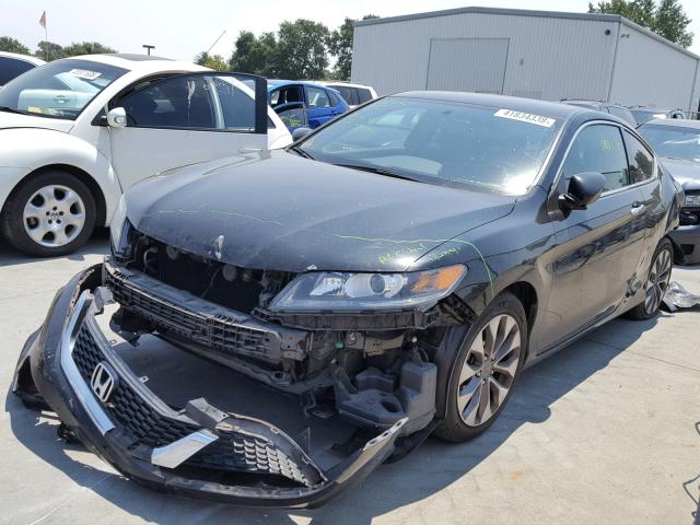 1HGCT1A36FA005016 - 2015 HONDA ACCORD LX- BLACK photo 2