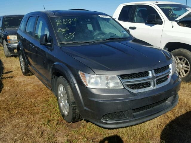 3C4PDCAB0ET315234 - 2014 DODGE JOURNEY GRAY photo 1