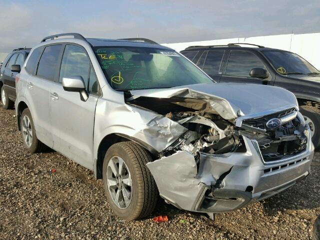 JF2SJAEC4HH457679 - 2017 SUBARU FORESTER 2 SILVER photo 1