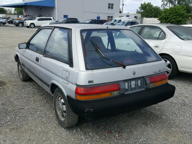 JT2EL32G2H0093052 - 1987 TOYOTA TERCEL DEL SILVER photo 3