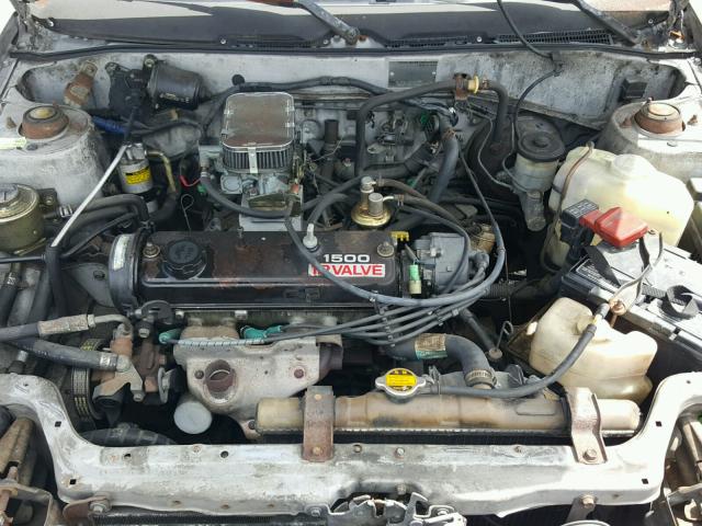 JT2EL32G2H0093052 - 1987 TOYOTA TERCEL DEL SILVER photo 7