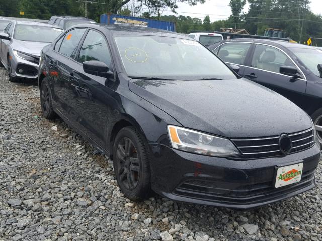 3VW2K7AJ6FM221642 - 2015 VOLKSWAGEN JETTA BASE Սև լուսանկար 1