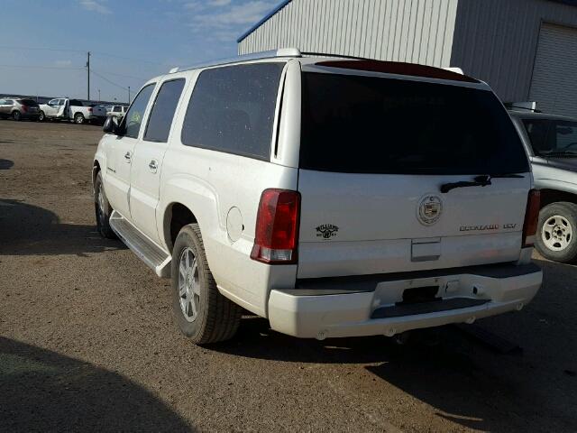 3GYFK66N34G232212 - 2004 CADILLAC ESCALADE E WHITE photo 3