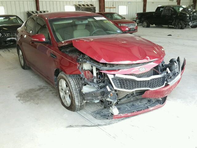 KNAGM4A79B5129900 - 2011 KIA OPTIMA LX MAROON photo 1