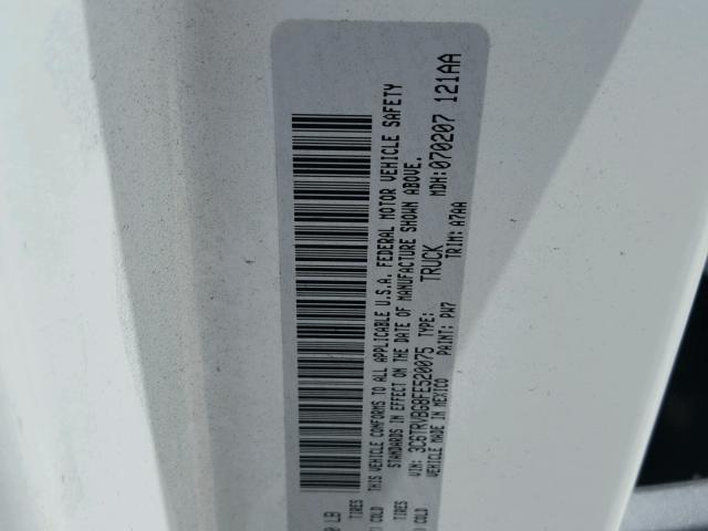 3C6TRVBG8FE520075 - 2015 RAM PROMASTER 白色 照片 10