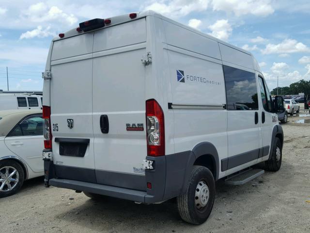 3C6TRVBG8FE520075 - 2015 RAM PROMASTER 白色 照片 4