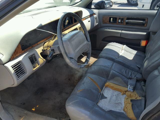 1G1BN53E5NR126865 - 1992 CHEVROLET CAPRICE CL GRAY photo 5