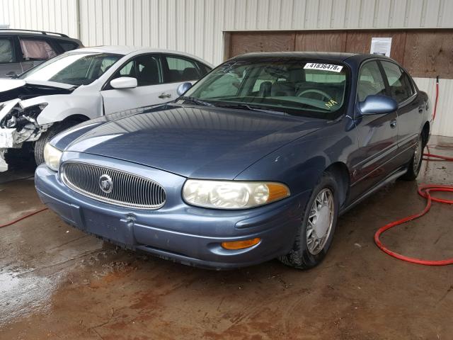 1G4HP54K214280162 - 2001 BUICK LESABRE CU BLUE photo 2