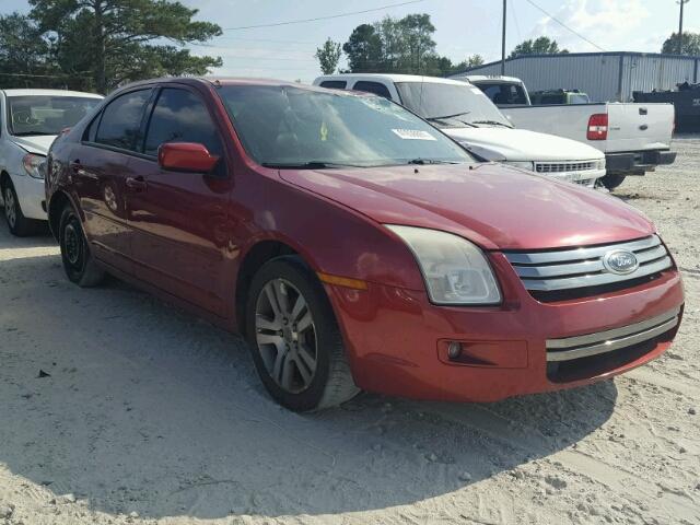 3FAHP07Z87R227858 - 2007 FORD FUSION RED photo 1