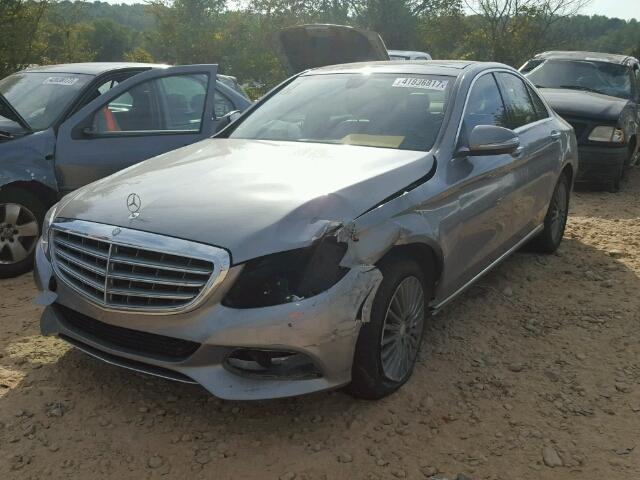 55SWF4KB0FU006209 - 2015 MERCEDES-BENZ C 300 4MAT GRAY photo 2